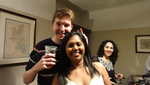 Alan and Manasvi's party