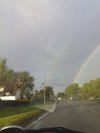 A double rainbow - awesome.