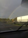 A double rainbow - awesome.