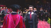 Olly's graduation in the Royal Albert Hall