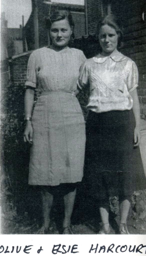 Olive Harcourt, and Elsie Harcourt.