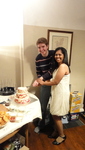 Alan and Manasvi's party