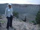 Becca at a conference in Arizona