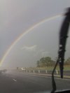 A double rainbow - awesome.