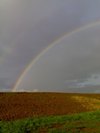 A double rainbow - awesome.