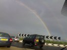 A double rainbow - awesome.