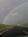 A double rainbow - awesome.