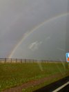 A double rainbow - awesome.