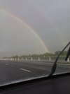 A double rainbow - awesome.