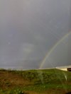 A double rainbow - awesome.