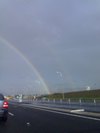 A double rainbow - awesome.