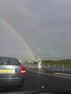 A double rainbow - awesome.