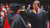 Olly's graduation in the Royal Albert Hall