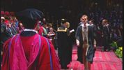 Olly's graduation in the Royal Albert Hall