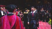 Olly's graduation in the Royal Albert Hall