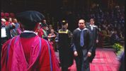Olly's graduation in the Royal Albert Hall