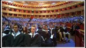 Olly's graduation in the Royal Albert Hall