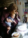 Jean's 1st birthday and christening