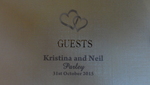 Kris and Neil's wedding