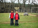 Sean and Shane at Woburn Safari Park