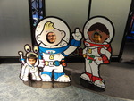 Sean and Shane at the National Space Centre