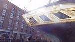 Olly and Millie on the SS Great Britain