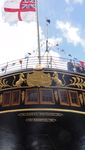 Olly and Millie on the SS Great Britain