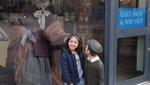 Olly and Millie on the SS Great Britain