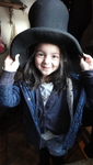 Olly and Millie on the SS Great Britain